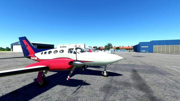 Flysimware Cessna 414 Chancellor repaint request via DM - for Microsoft Flight Simulator