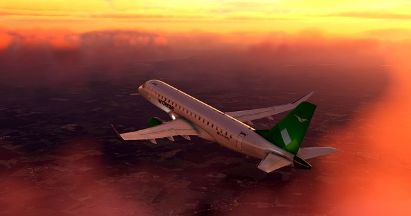 FSS 175 | WIDEROE E175 8K (FICTIONAL FROM E190 E2) - for Microsoft Flight Simulator