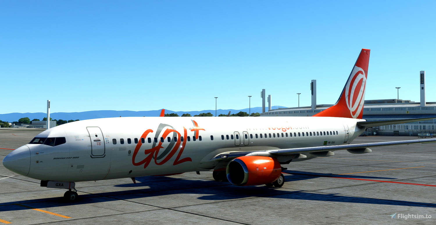 GOL NEW PR-GXZ 737-800 for Microsoft Flight Simulator