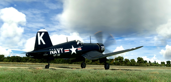 Goodyear FG-1D Corsair NX1337A - for Microsoft Flight Simulator