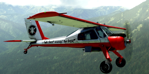 Got Friends PZL-104 Wilga LY-AJZ and Bushwhackers International - for Microsoft Flight Simulator