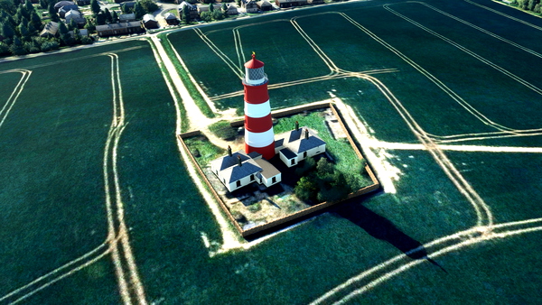 Happisburgh Lighthouse, Norfolk - for Microsoft Flight Simulator