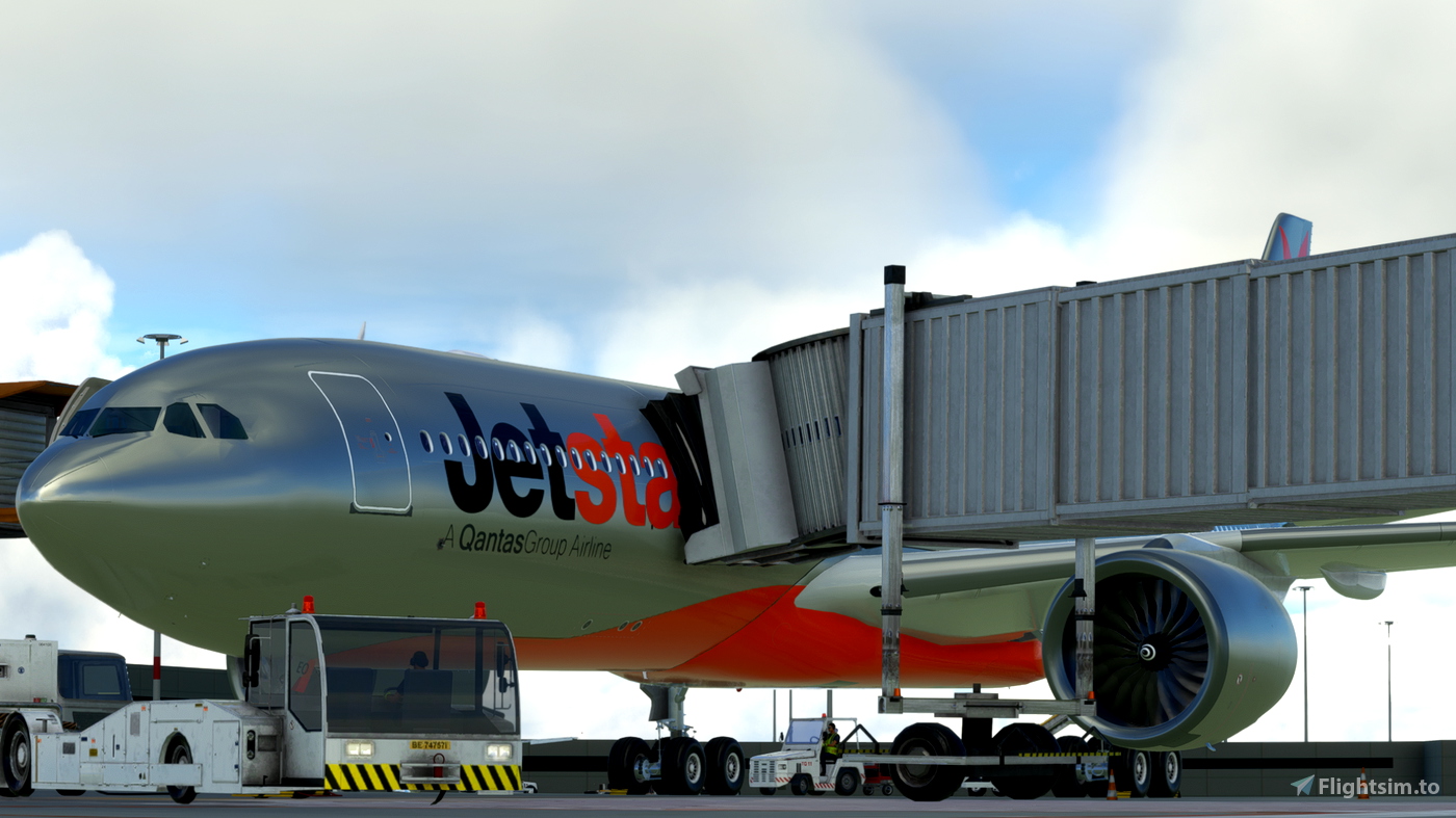 Headwind A330900neo JetStar with & without mask 8K for Microsoft