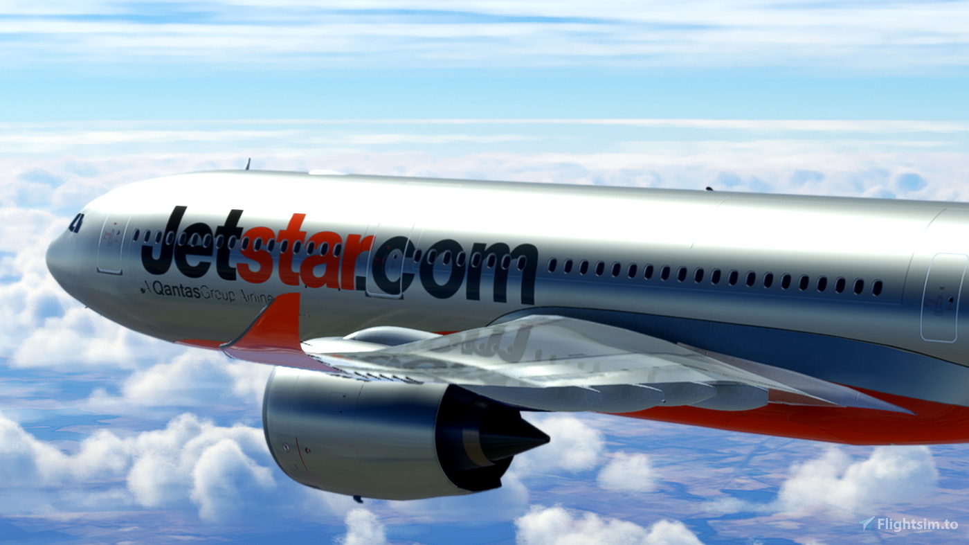Headwind A330900neo JetStar with & without mask 8K for Microsoft