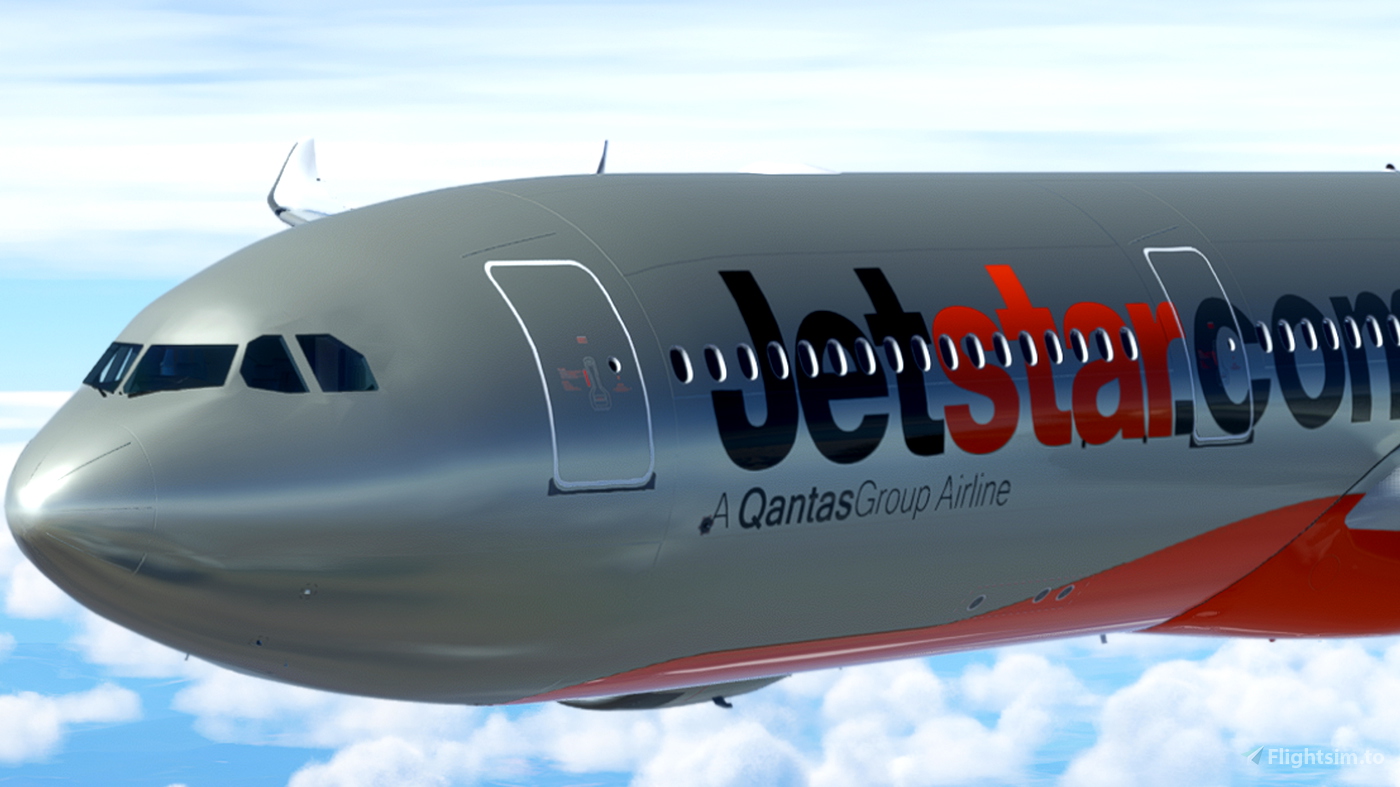 Headwind A330900neo JetStar with & without mask 8K for Microsoft