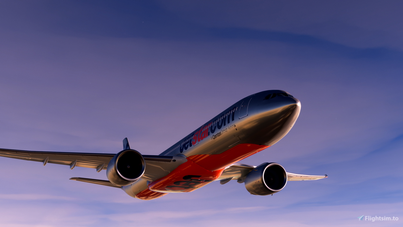 Headwind A330900neo JetStar with & without mask 8K for Microsoft