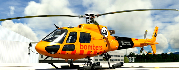 Helitrans Pyrinees EC-LZY (Generalitat de Catalunya - Bombers) - for Microsoft Flight Simulator