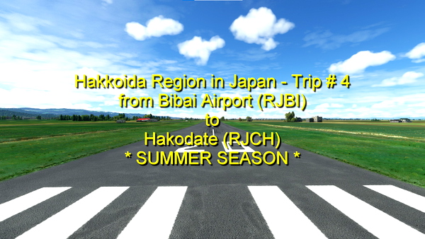 Hokkaido Region in Japan - for Microsoft Flight Simulator