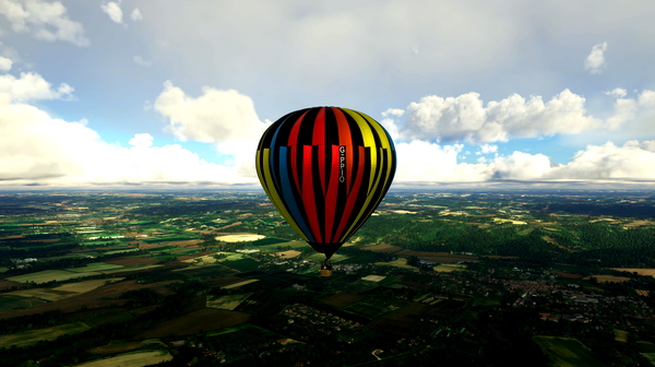 HPG Hot Air Balloon Repaint Livery: G-PPIO - for Microsoft Flight Simulator