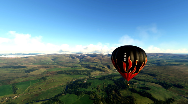 HPG Hot Air Balloon Repaint Livery: G-PYRO - for Microsoft Flight Simulator
