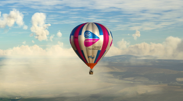 HPG Hot Air Balloon Repaint Livery: intel G-TRIG - for Microsoft Flight Simulator