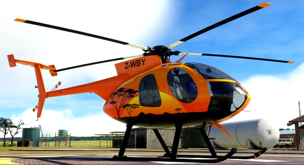 Hughes MD500E ConwanSim Z-WBY - for Microsoft Flight Simulator