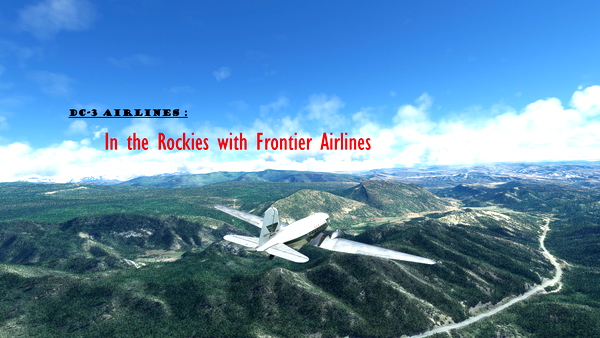 In the Rockies with Frontier Airlines - for Microsoft Flight Simulator