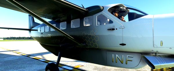 Infinity Airways Regional LOGISTICS 208B Grand Caravan Alaska (Asobo & BlackSquares - for Microsoft Flight Simulator