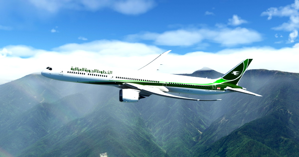 Iraqi Airways "2012 livery" Asobo B787-10 - for Microsoft Flight Simulator