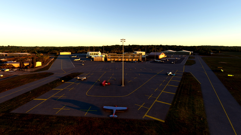 KBED - Laurence G Hanscom Field, Bedford, MA, USA for Microsoft Flight ...