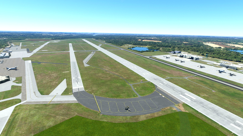 KFFO - Wright-Patterson AFB Version 2.0 for Microsoft Flight Simulator ...