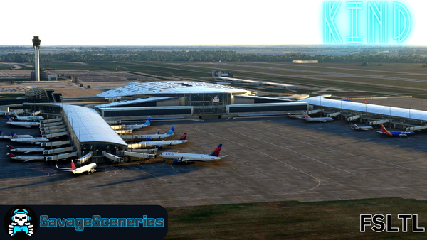 KIND FSLTL Static Aircraft - for Microsoft Flight Simulator