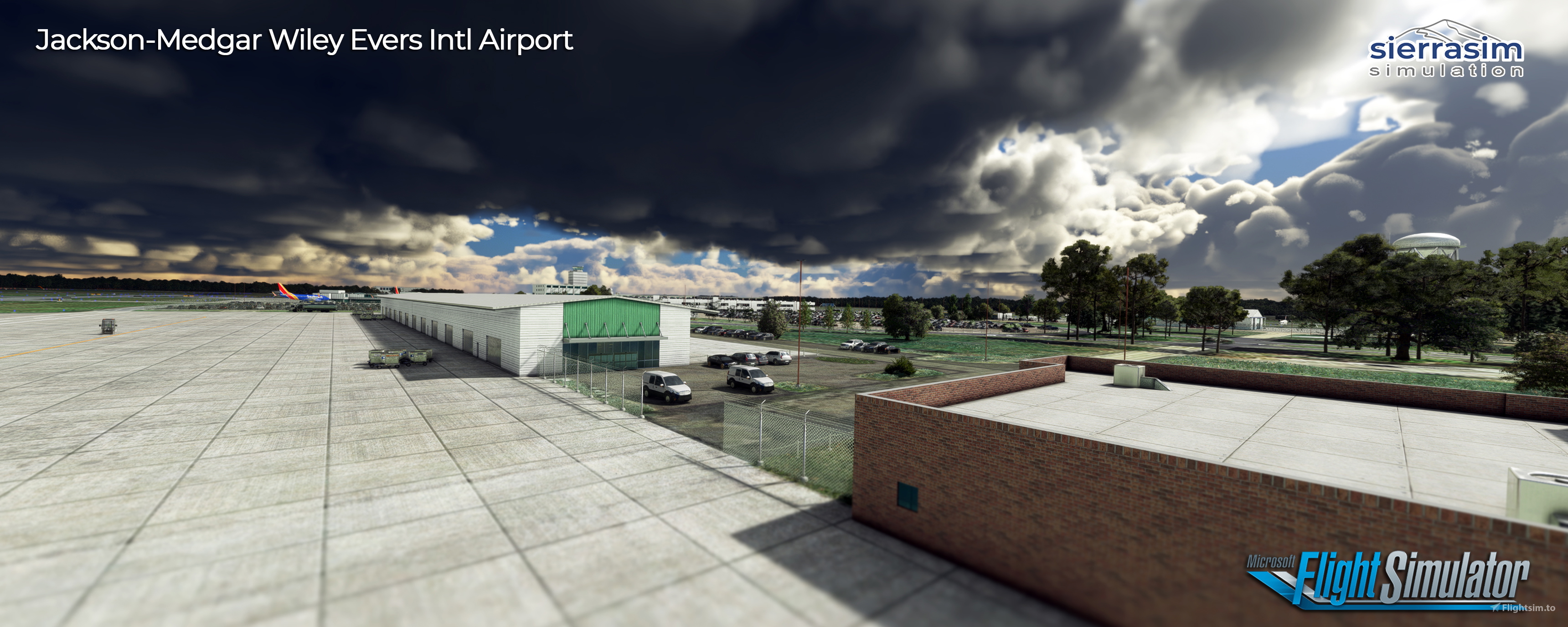 Sierrasim Simulation - KJAN - Jackson-Medgar Wiley Evers Intl. Airport ...