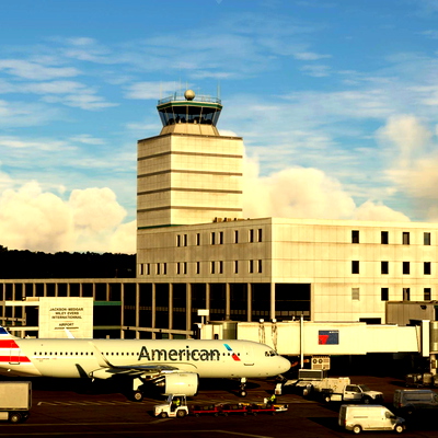 KJAN - Jackson–Medgar Wiley Evers International Airport - for Microsoft Flight Simulator