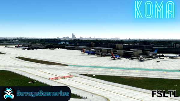 KOMA FSLTL Static Aircraft - for Microsoft Flight Simulator