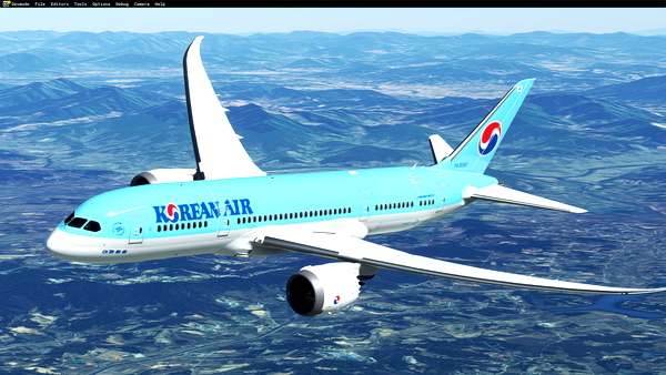 KOREAN AIR HL8345 KURO B787-8 - for Microsoft Flight Simulator