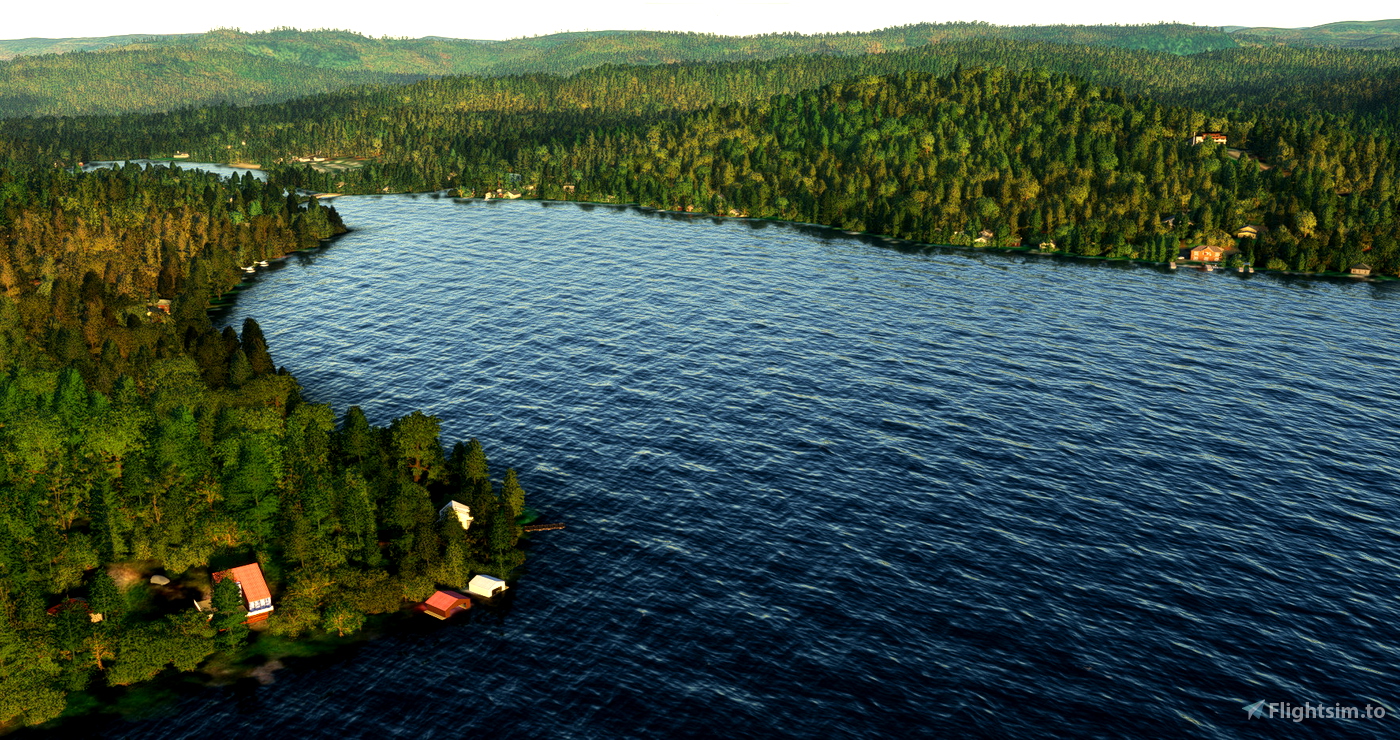 Lake SeptIles CSP8 (Quebec) for Microsoft Flight Simulator MSFS