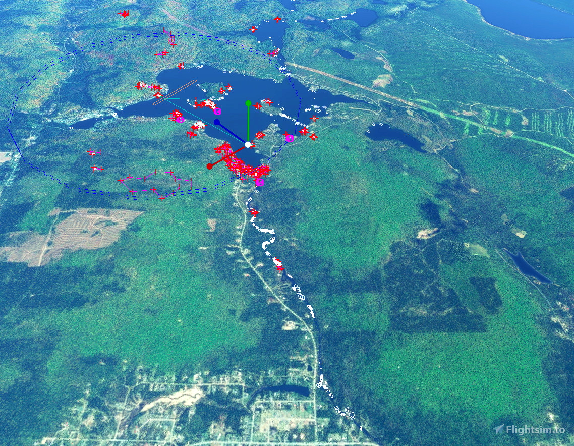 Lake SeptIles CSP8 (Quebec) for Microsoft Flight Simulator MSFS
