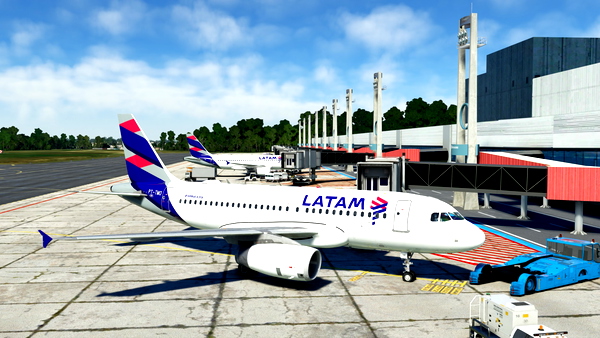 LatinVFR Airbus A319 LATAM (PT-TMO) - for Microsoft Flight Simulator
