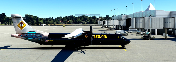 Livery-ATR72-600-AREA 51 - N702SV - for Microsoft Flight Simulator
