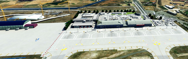 LTAU - Erkilet International Airport or Kayseri Erkilet Airport – Turkey - for Microsoft Flight Simulator