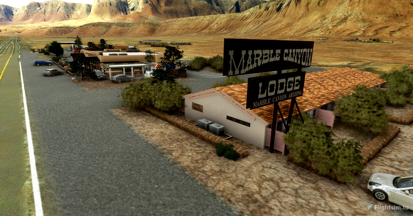 Marble Canyon Airport (L41) pro Microsoft Flight Simulator