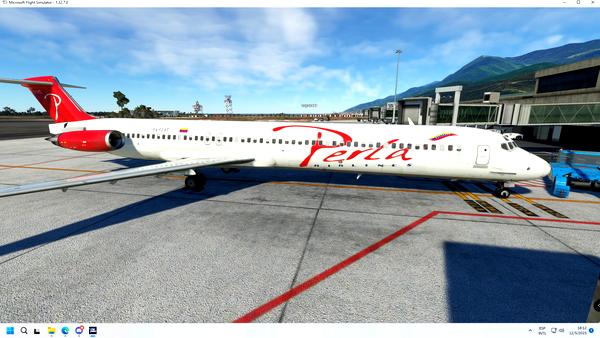 MD83 - Perla Airlines YV529T - for Microsoft Flight Simulator
