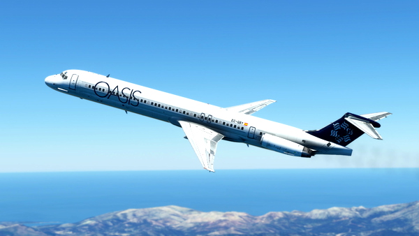 MD83 Oasis International Airlines EC-GBY - for Microsoft Flight Simulator