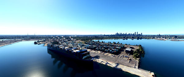 Melbourne Port, Melbourne Australia - for Microsoft Flight Simulator