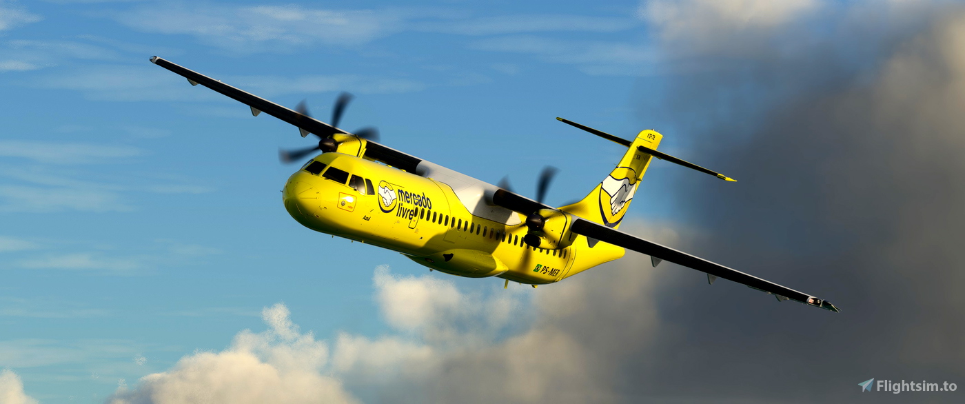 Mercado Livre by Azul (Fictional) | PS-MER | Asobo ATR 72-600 | 4K for ...