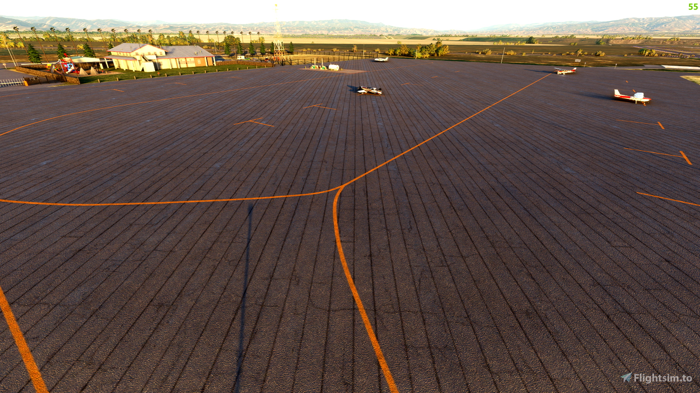 New Coalinga Municipal Airport for Microsoft Flight Simulator MSFS