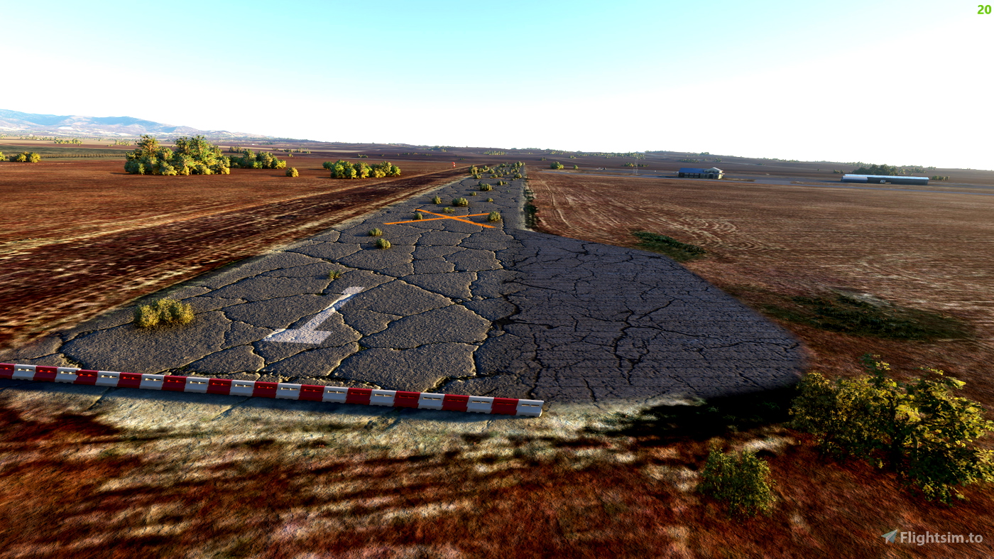 New Coalinga Municipal Airport for Microsoft Flight Simulator MSFS