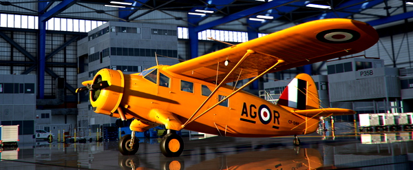 Noorduyn Norseman CF-DRE AGR rcaf from BC Aviation Museum - requested livery - V2.0 - for Microsoft Flight Simulator