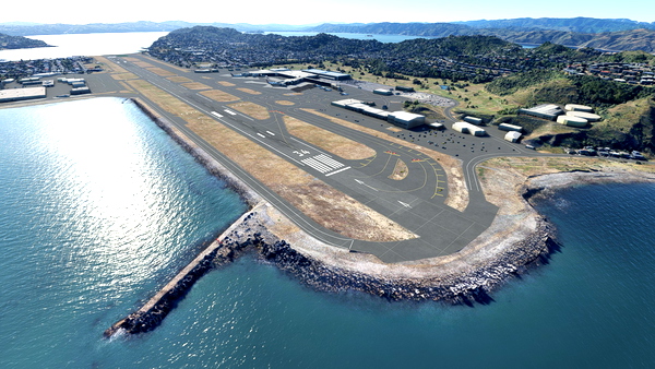 NZWN Wellington Airport Default Fix - for Microsoft Flight Simulator