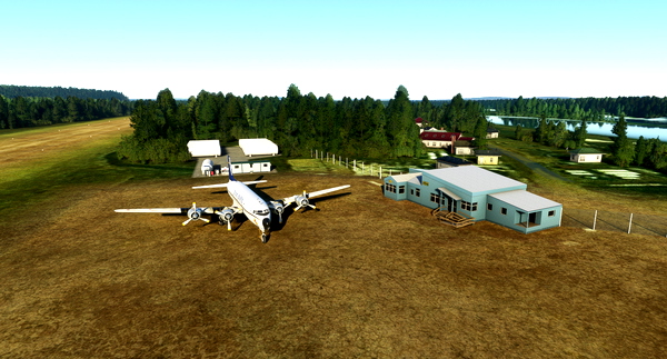 Old Crow Regional Airport (CYOC) Jubejube Studios - for Microsoft Flight Simulator