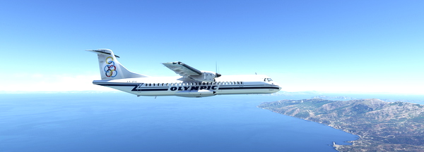 OLYMPIC AIRWAYS SX-BIE - for Microsoft Flight Simulator