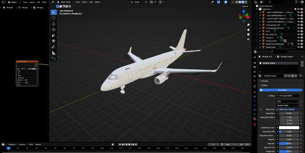 Paintkit Flight Sim Studio Embraer 170 - for Microsoft Flight Simulator