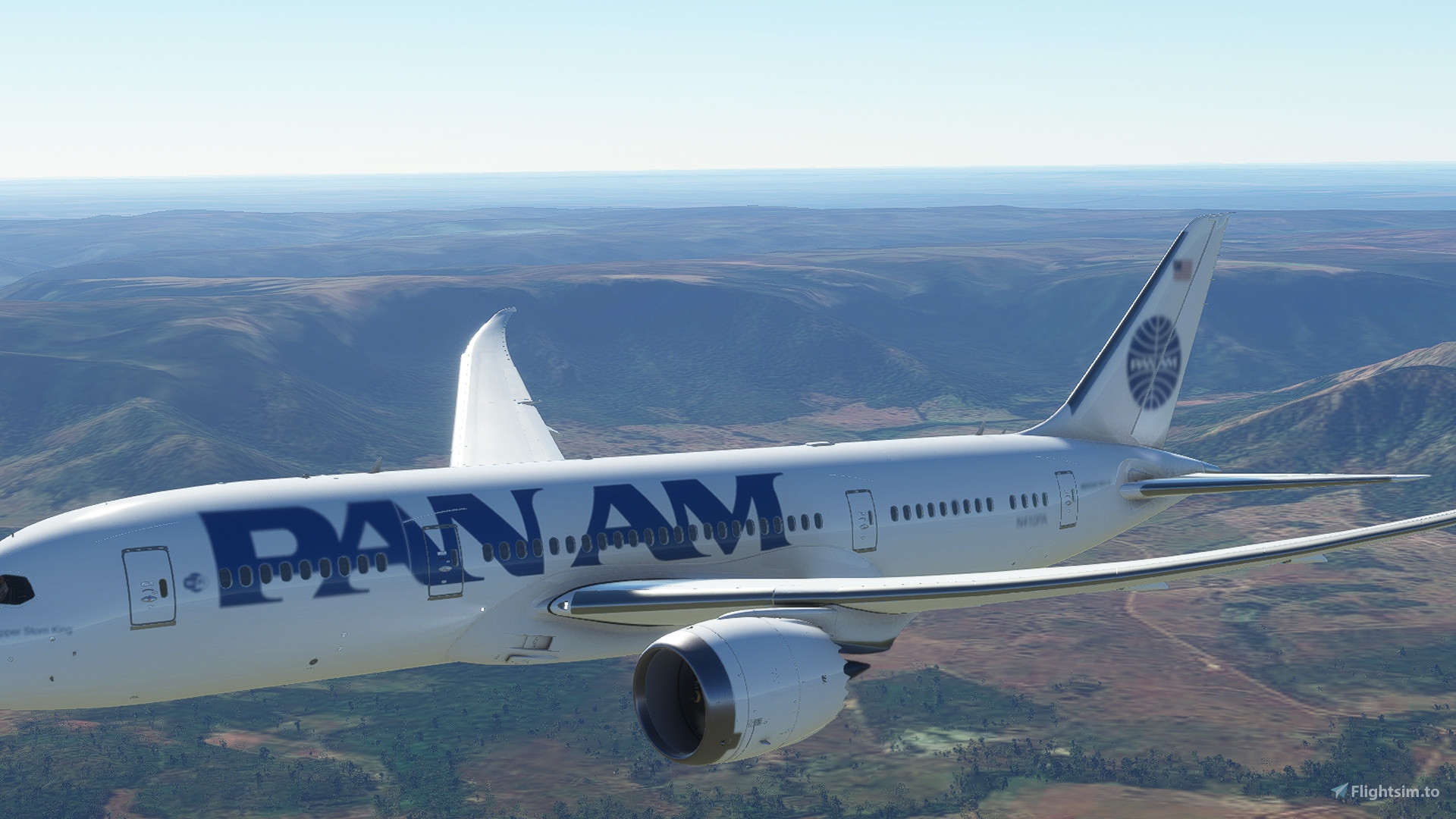 PAN AM 787-8 对于Microsoft Flight Simulator | MSFS