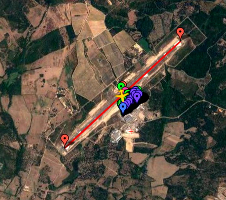 Pilot2ATC Figari-Sud Corse LFKF Taxiways and Gates - for Microsoft Flight Simulator