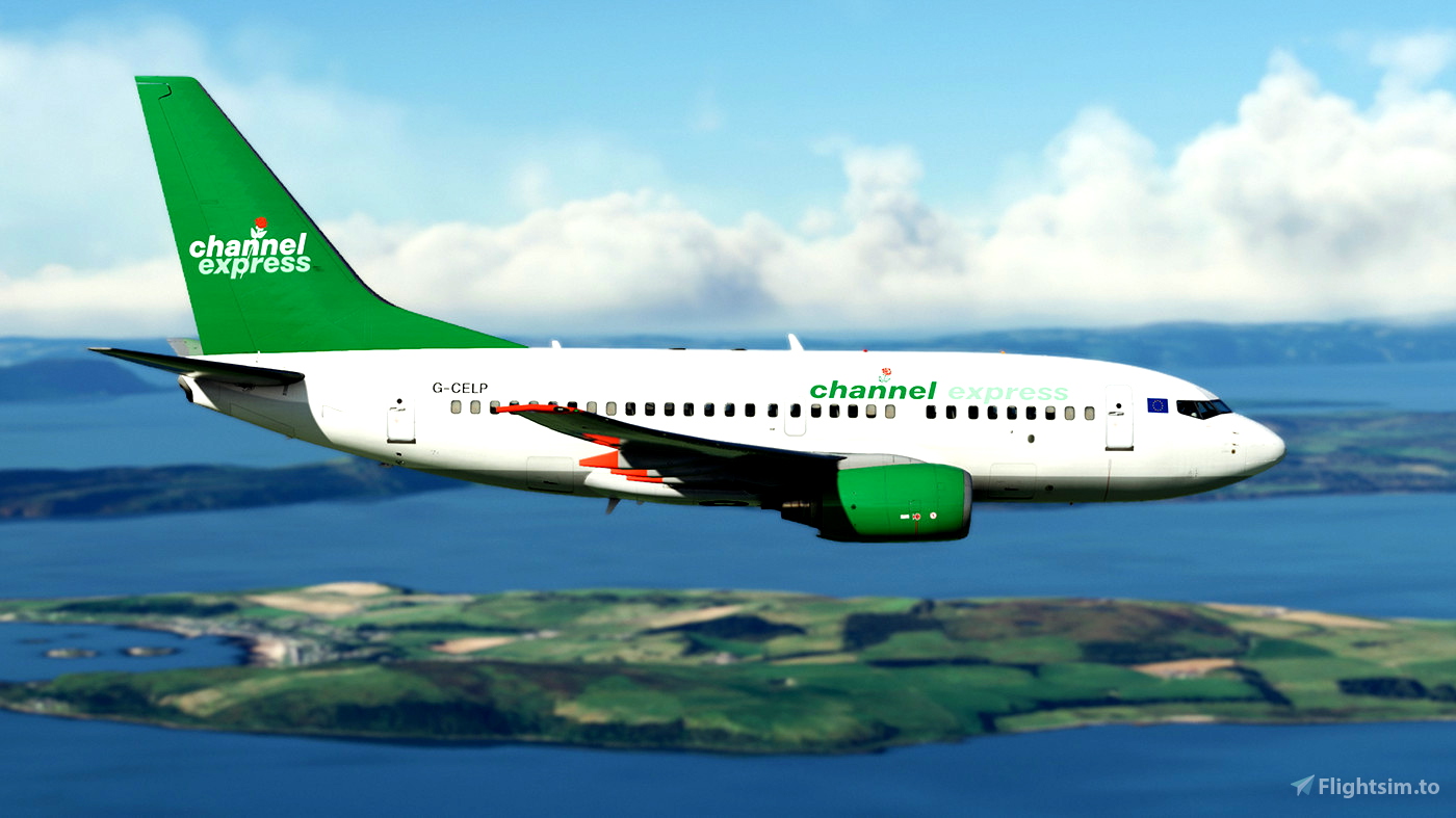 PMDG 737-600 Channel Express (G-CELP) for Microsoft Flight Simulator | MSFS