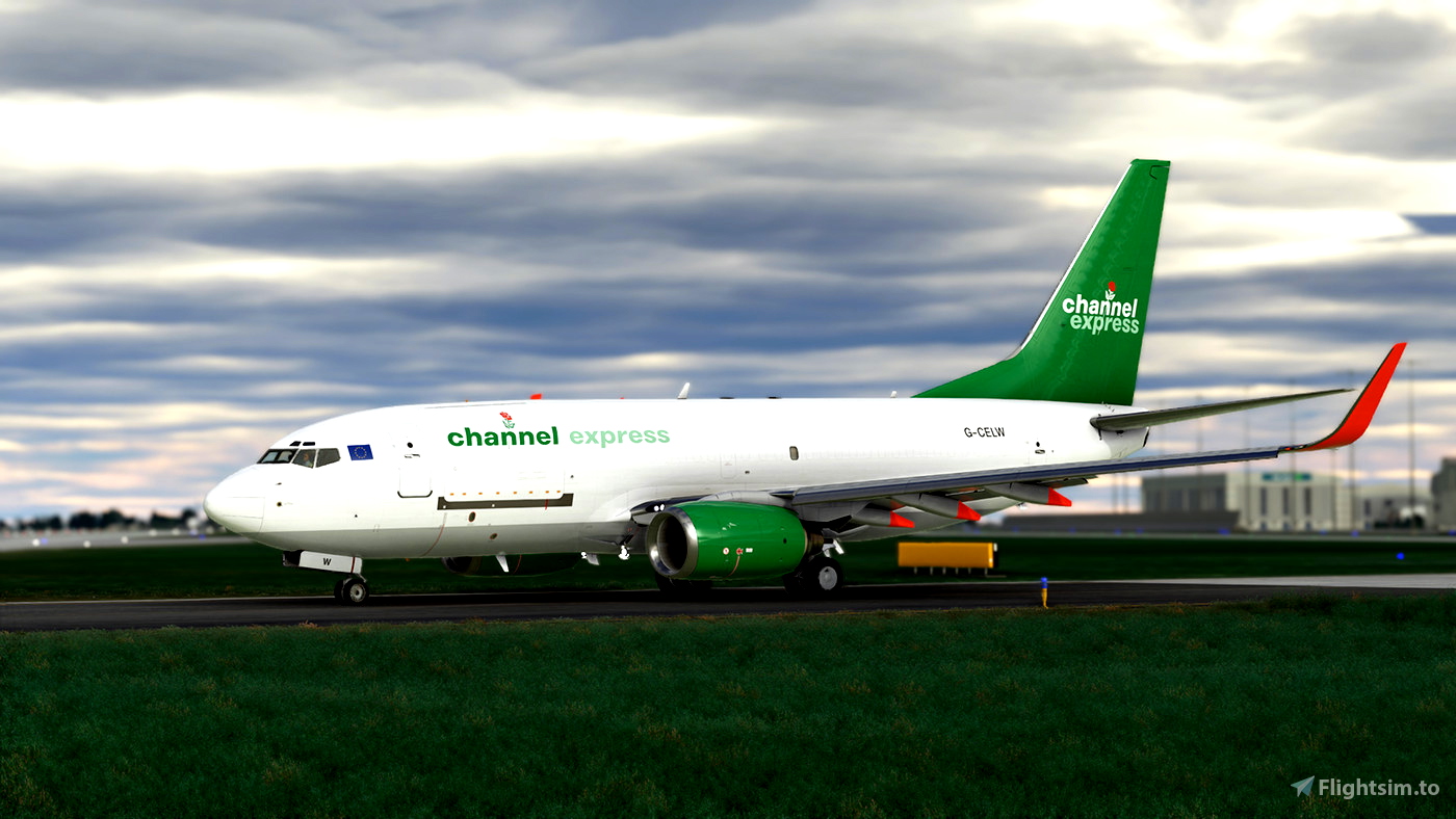 PMDG 737-700BDSF Channel Express (G-CELW) for Microsoft Flight ...