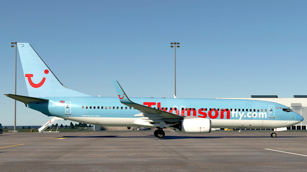 PMDG B737-800BW - Thomsonfly.com G-FDZB (2008) - for Microsoft Flight Simulator