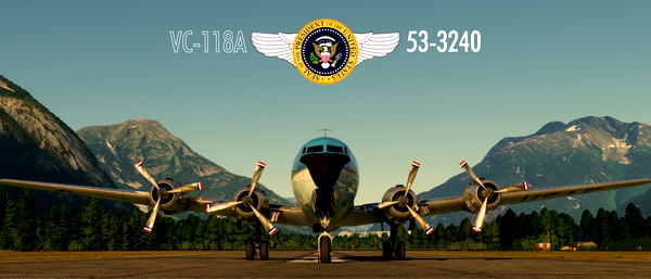 PMDG "VC-118A" Air Force One Livery - for Microsoft Flight Simulator