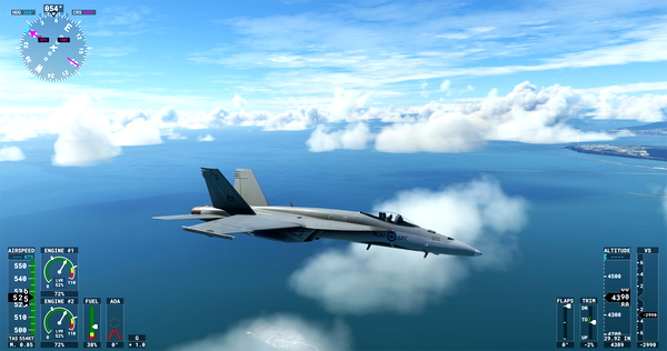 RCAF 425 TFS "Alouettes" Livery - for Microsoft Flight Simulator